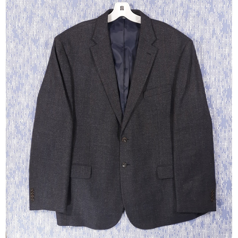 Jos. A. Bank brrr Comfort 1905 Jacket Sport Coat Blazer 48 Regular Wool Blend - Picture 1 of 14